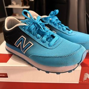 Blue New Balance Shoes, W Size Nine (Lightly Worn)